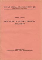 Tko je bio književni mecena Mulihov?, 1938 