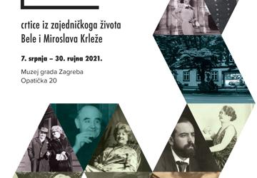 Produženje izložbe U životu i smrti – crtice iz zajedničkoga života Bele i Miroslava Krleže do 31. listopada 2021.